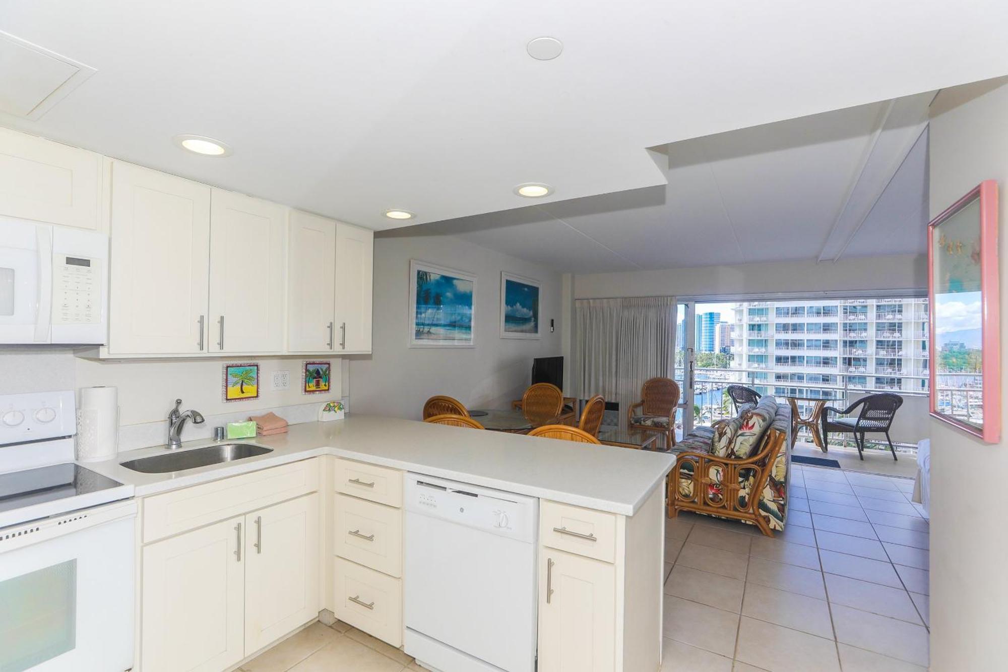 Appartamento Ilikai Tower 931 Yacht Harbor View 1Br Honolulu Esterno foto